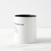 断続断食16:8 マグカップ (中央)