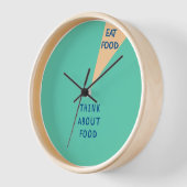 断続的おもしろい断絶時計 壁時計 (傾斜)