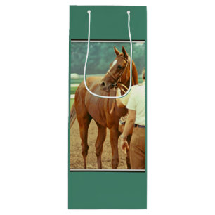 断言された純血種の競馬馬1978年 ワインギフトバッグ