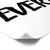 断言素晴らしを期す前向きる ポスター (角)