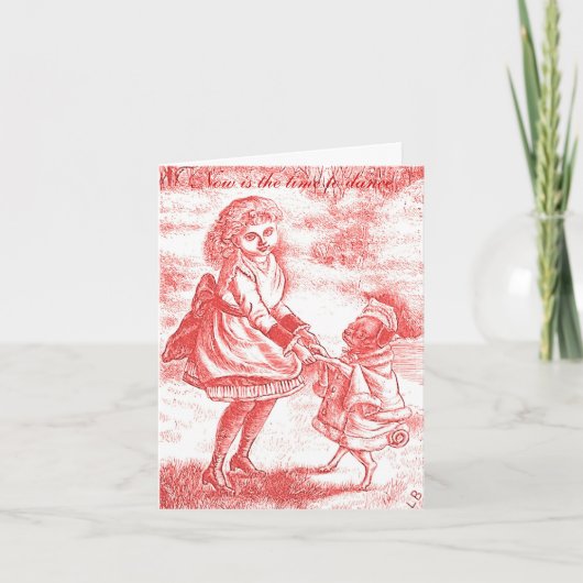 断言Notecardを踊る時間 カード (正面)