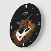 断面TC ラージ壁時計 (傾斜)