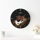 断面TC ラージ壁時計 (ホーム)