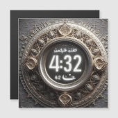 断食を受け入れる，イフタール，スホアとスピリチュアルの反射 (正面/裏面)