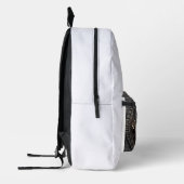 断食を受け入れる，イフタール，スホアとスピリチュアルの反射 プリントバックパック (左)