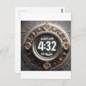 断食を受け入れる，イフタール，スホアとスピリチュアルの反射 ポストカード (正面/裏面)