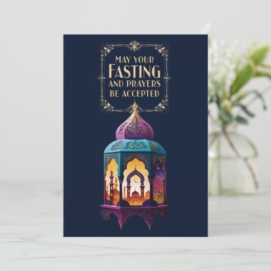 断食 招待状 (スタンド正面)