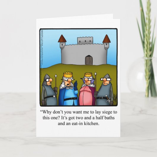 新おもしろいしいホームおめでとうカード「眼鏡」 カード (正面)