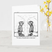 新おもしろいしいホームカードおめでとう カード (黄色い花)