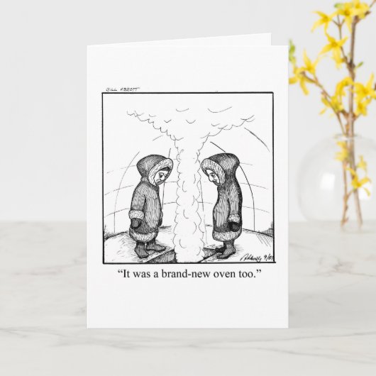 新おもしろいしいホームカードおめでとう カード (黄色い花)