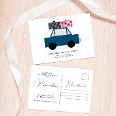 新おもしろいしい自宅住所の通知はがき ポストカード