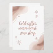 新おもしろいしいMomカード – Cold Coffee Edition (正面/裏面)