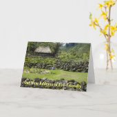 新おもしろい住所 – 小環境にやさし屋 カード (黄色い花)