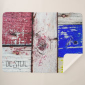 新おもしろい可塑性木製美術スタイルカスタマイズ シェルパブランケット (正面(横))