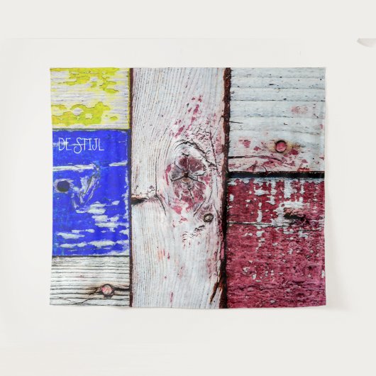 新おもしろい可塑性木製美術スタイルカスタマイズ タペストリー (正面(横))