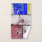 新おもしろい可塑性木製美術スタイルカスタマイズ バスタオルセット (ハンドタオル)