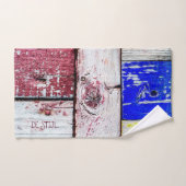 新おもしろい可塑性木製美術スタイルカスタマイズ バスタオルセット (ハンドタオル)