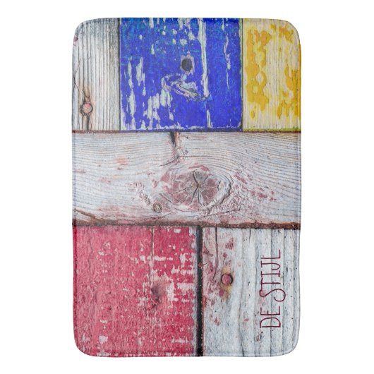 新おもしろい可塑性木製美術スタイルカスタマイズ バスマット (正面縦)