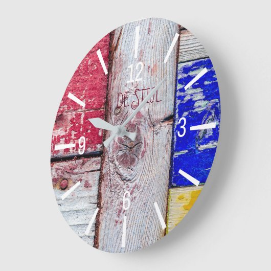 新おもしろい可塑性木製美術スタイルカスタマイズ ラージ壁時計 (傾斜)