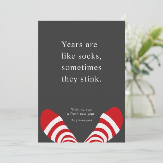 新おもしろい年ソックス赤黒 シーズンカード (スタンド正面)