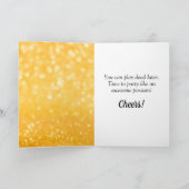 新おもしろい年素晴らしの将来 カード (内部)