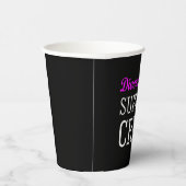 新おもしろい支援独身の乗務員離婚パーティー 紙コップ (右)