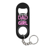 新おもしろい誇りを持ったお父さ男性へんのプレゼント今日 キーホルダー栓抜き (裏面)