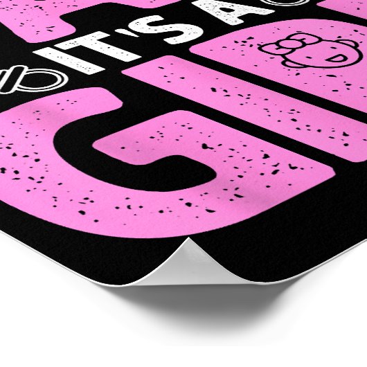 新おもしろい誇りを持ったお父さ男性へんのプレゼント今日 ポスター (角)