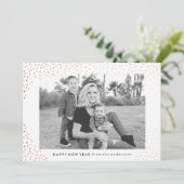 新きらめく年 |ホリデーフォトカード シーズンカード (スタンド正面)