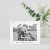 新きらめく年 |ホリデーフォトカード シーズンポストカード (スタンド正面)