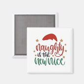 新しいいけな素敵なクリスマスおもしろいサンタ マグネット (正面/裏面)