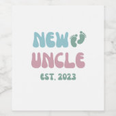 新しいおじさん – ベビーリビール – ワインラベル (シングルラベル)