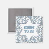 新しいおばあちゃんおもしろいユダヤモダン人かわいい マグネット (正面/裏面)