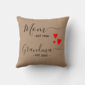 新しいおばあちゃんがおばあちゃんを明かす クッション (裏面)