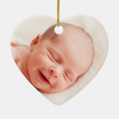 新しいおばあちゃんの最初年のセラミックオーナメントと写真 セラミックオーナメント (裏面)