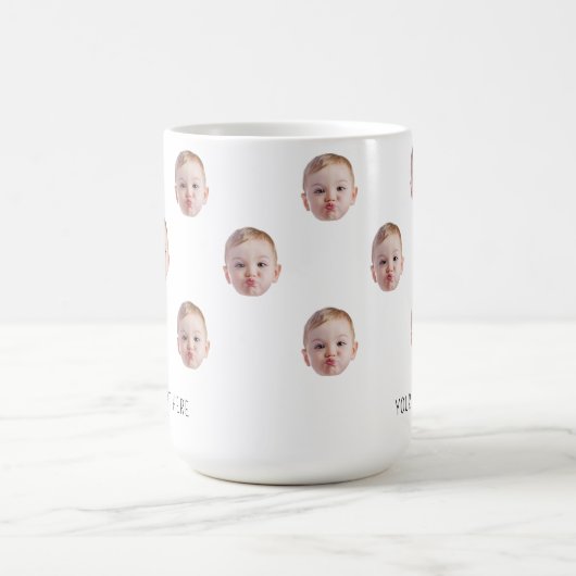 新しいおばあちゃんギフトグランパギフトおもしろいパパペットママ モーフィングマグカップ (中央)