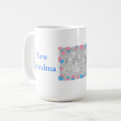 新しいおばあちゃんフォトマグカップテンプレート コーヒーマグカップ (正面左)