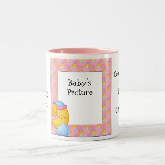 新しいおばあちゃんマグカップ ツートーンマグカップ (中央)