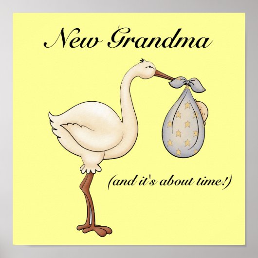 新しいおばあちゃん ポスター (正面)