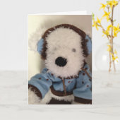 新しいおもしろいの採用 カード (黄色い花)