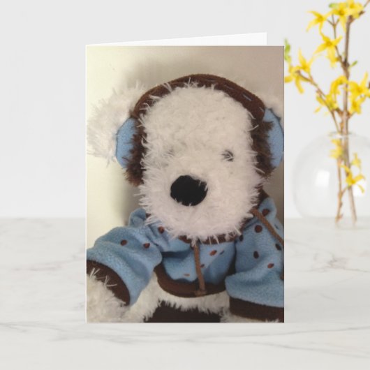 新しいおもしろいの採用 カード (黄色い花)