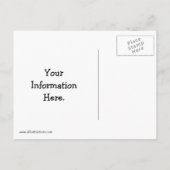 新しいおもしろいアドレス案内はがき 案内ポストカード (裏面)