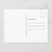 新しいおもしろいアドレス犬ペット移動 案内ポストカード (裏面)