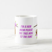 新しいおもしろい母はコーヒーを飲む コーヒーマグカップ (中央)