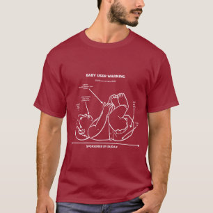 新しいおもしろいDad命令New Parent命令 Tシャツ