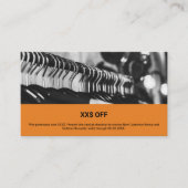 新しいおカスタム客様のアドボケートの報酬のイメージ 紹介カード (正面)