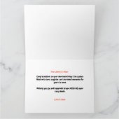 新しいお家にお祝いの一杯 カード (内部)