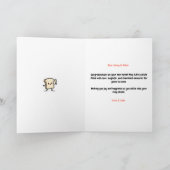 新しいお家にお祝い Toast！ カード (内部)