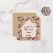 新しいお家のご祝儀カード ノートカード (正面/裏面インサイチュ)