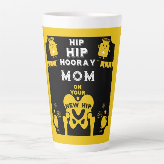 新しいお尻の交換が成功 カフェラテマグ (正面)